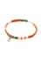 Zafino Tile Bracelet with Coral