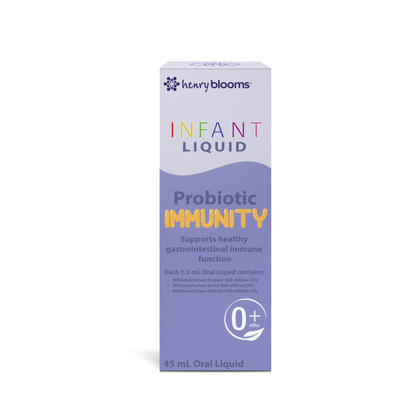 Henry Blooms Infant Liquid Probiotic Immunity 45mL