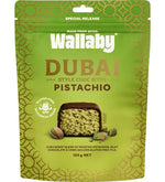 Wallaby Dubai Style Choc Bites Pistachio 120g