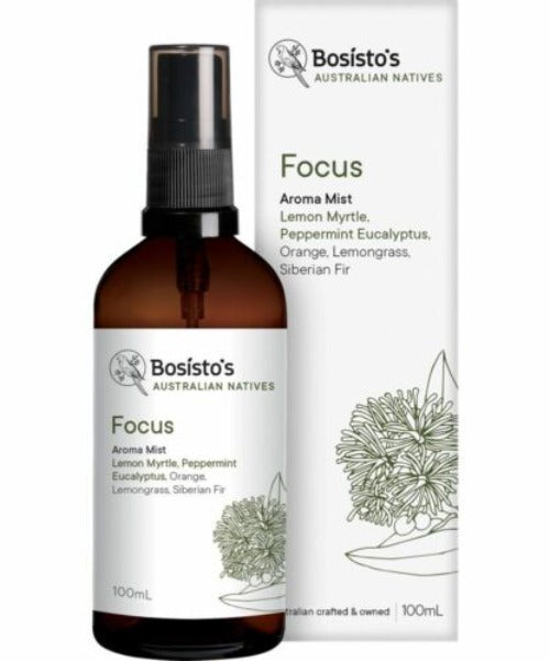 Bosistos Australian Natives Focus Aroma Mist 100ml