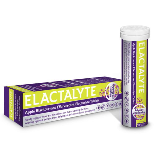 Elactalyte Apple Blackcurrant 20 Effervescent Tablets