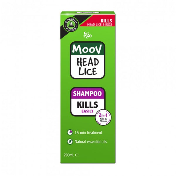 Ego Moov Head Lice Shampoo 200ml