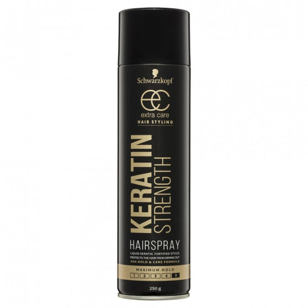 Schwarzkopf Extra Care Keratin Strength Hairspray 250g