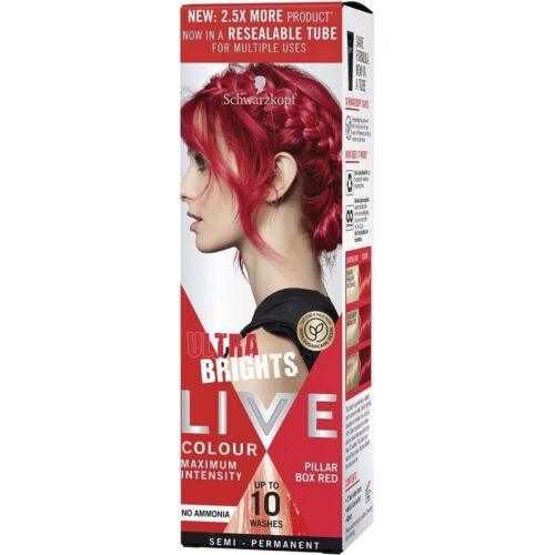 Schwarzkopf Live Colour Ultra Brights Pillar Box Red 75ml