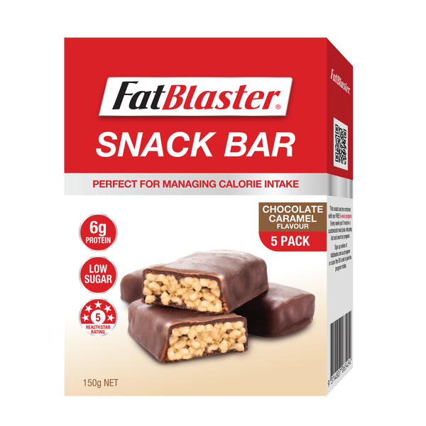 Naturapathica Fatblaster Choc Caramel Bar 5X30G