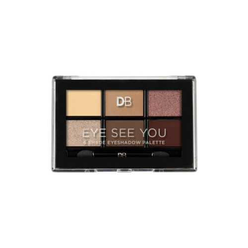 Designer Brands Mineral Eyeshadow 6 Shade Palette Coco Loco