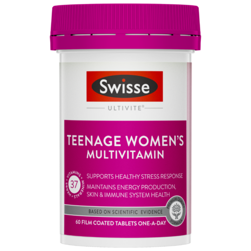 Swisse Teenage Womens Ultivite 60 Tablets