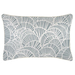 Escape to Paradise Cushion Cover With Piping Positano Smoke 35CM X 50CM