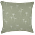 Escape to Paradise Cushion Cover With Piping Palm Cove Sage 60CM X 60CM