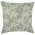 Escape to Paradise Cushion Cover With Piping Cabana Palms Sage 60CM x 60CM