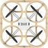 Airwood Cubee Wood Frame Drone Building Kit
