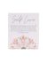 Splosh Amber Garden Self Love Ceramic Verse Plaque 12 X 14CM
