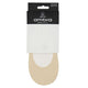 Ambra Smooth Footlet 2 Pack Natural Small