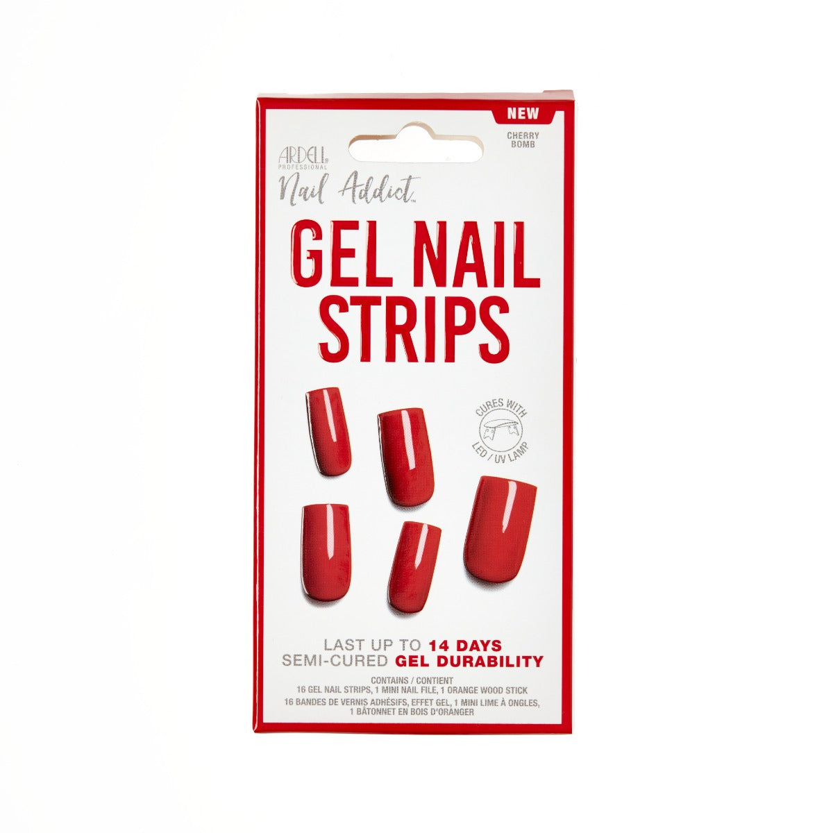Ardell Gel Nail Strip Cherry