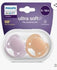 Avent Ultra Soft Soother 6 to 18 Months 2 Pack