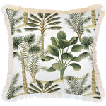 Escape to Paradise Cushion Cover Coastal Fringe Botanica 60CM x 60CM