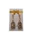 Kitty and Clover Pink Champagne Drop Earring
