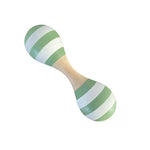 Maraca Double Rattle Shaker Musical Instrument Olive 14CM