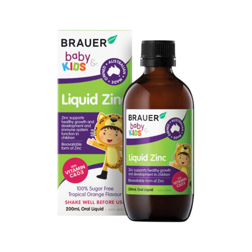 Brauer Baby & Kids Liquid Zinc 200ML