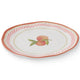 Madras Link Fiesta Orange Melamine Large Plate 27CM