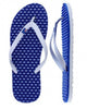 Souls Comfort Massage Thongs Barrier Reef Blue M11