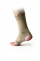 Bodyassist Slip On Basic Elastic Ankle Support Beige Medium