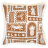 Escape to Paradise Cushion Cover Coastal Fringe NaXos Rust 45CM X 45CM