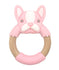 Bibibaby Frankie Frenchy Pink Teething Ring for Soothing Gums