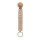BIBS Knitted Pacifier Clip Vanilla