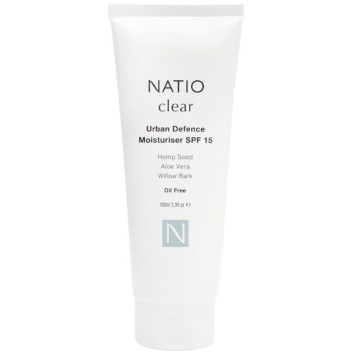 Natio Clear Oil Urban Defence Moisturiser SPF 15 100ml