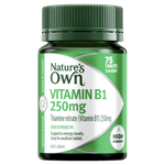 Natures Own Vitamin B1 250mg 75 Tablets