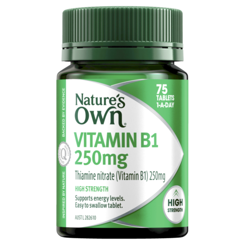 Natures Own Vitamin B1 250mg 75 Tablets