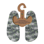 Slipfree Camo Junior Slip On Shoes For Infants 18-20