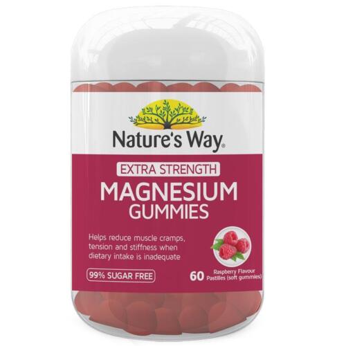 Nature's Way Extra Strength Magnesium Gummies 60 Gummies