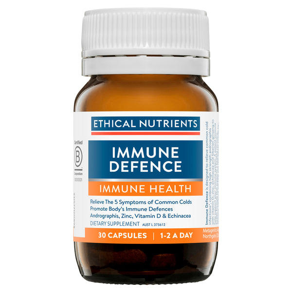 Ethical Nutrients Immune Defence Caps 30