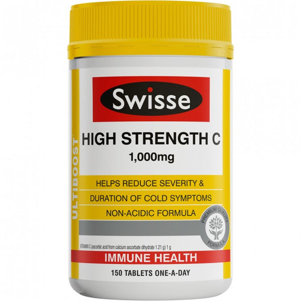 Swisse Ultiboost High Strength C Tabs 150