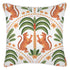 Escape to Paradise Cushion Cover With Piping Tiger Tree White 45CM X 45CM