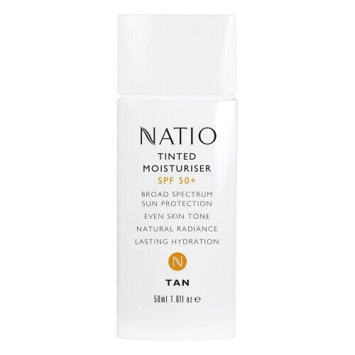 Natio Tinted Moisturiser SPF50 Tan