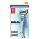 Gillette Skinguard Razor Handle + 2 Cartridges