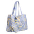 Escape to Paradise Striped Beach Bag Lovely Lavender