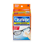 Clearwipe Lens Cleaner Wipes Value Pack 60 Sachets