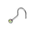 Rossan Jewelled Stainless Steel Nose Stud NS1030S