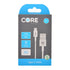 Core USB-A to USB-C Cable Charging Cord 1m For Samsung Galaxy iPhone White