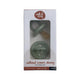 Cub & Bear Co Natural Rubber Dummy Round Teat Small (0-3 Months) Sage Green Twin Pack