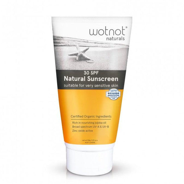 Wotnot Natural Sunscreen 30 SPF 150g