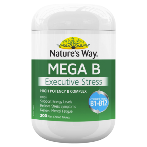 Nature’s Way Mega B Executive Stress Tabs 200