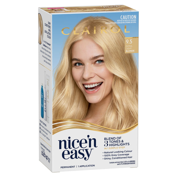 Clairol Nice/E 9.5 Extra Light Blonde