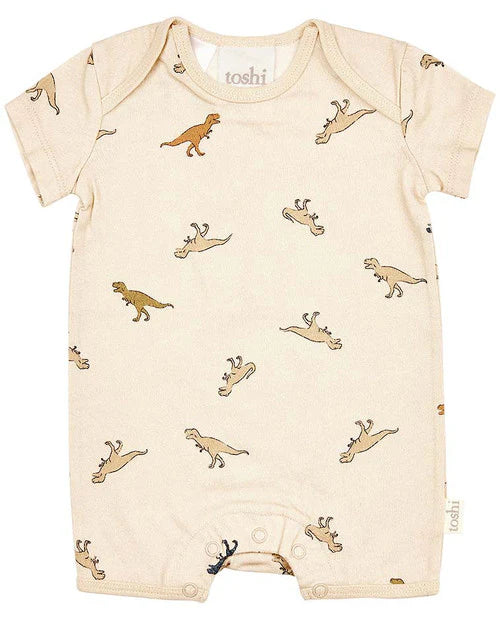 Toshi Onesie Short Sleeve Classic Dinosauria