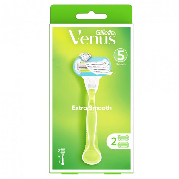 Gillette Venus Extra Smooth Razor + 2 Blades