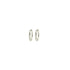 Wicked Sista Cosmic Huggie Hoops Silver Earrings